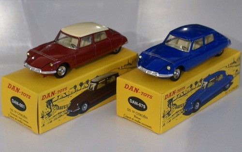 Dan-toys - Citroën Ds 19 - Couleur Gris Métal - Capot Et Ma - Foto 3