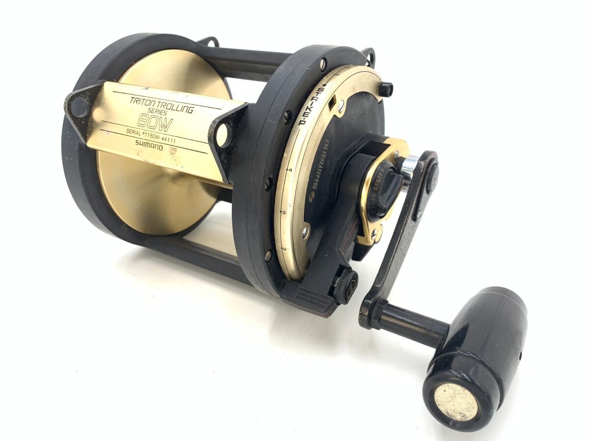 SHIMANO TRITON TROLLING SERIES 80W Excellent Fishing SHIMANO TRITON TROLLING SERIES 80W Excellent Fishing