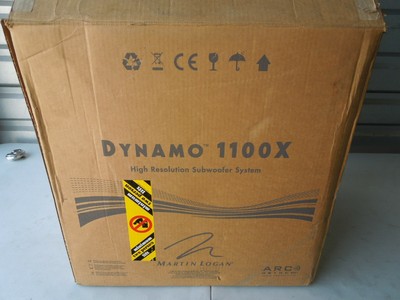 martinlogan dynamo 1100x subwoofer