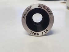 Kalart Automar 17 mm lens f 1.4 good used, Japan