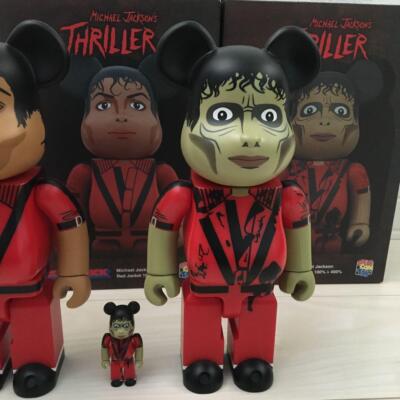 Bearbrick Michael Jackson 400 100 Box Set | eBay