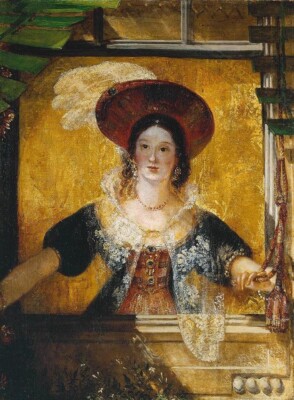 J.M.W. Turner Signed Hand-Painted Oil Painting on Canvas 16x24 in Romanticism..