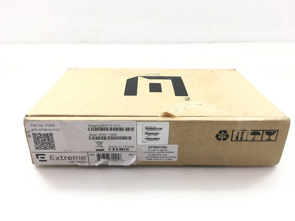 Extreme Networks 31025 CLD Wall-Plate Dual Band Access Point -802.11ac/abgn - Image 2 of 3