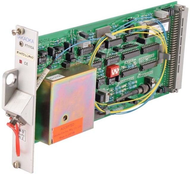 Takaoka FT1110A Fiber Optic Thermometer GaAs Fibre Sensor Detector 