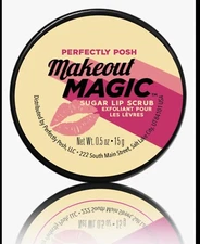 Perfectly Posh MAKEOUT MAGIC Sugar Lip Scrub .5oz NEW