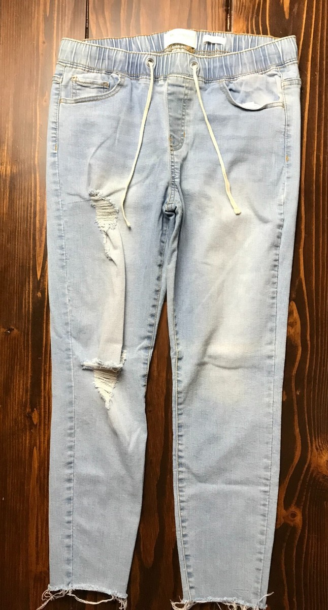 Celebrity Pink Jeans, Women's Medium, Blue, Denim, Distressed, Poppy,  Frayed Hem