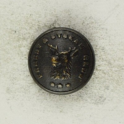 1890s Foresters and Stream Club Uniform Button E13DT