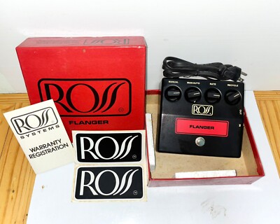 1 Pcs. NOS NIB Vintage 1977-1980 Ross Flanger Model R-60 Original Excellent