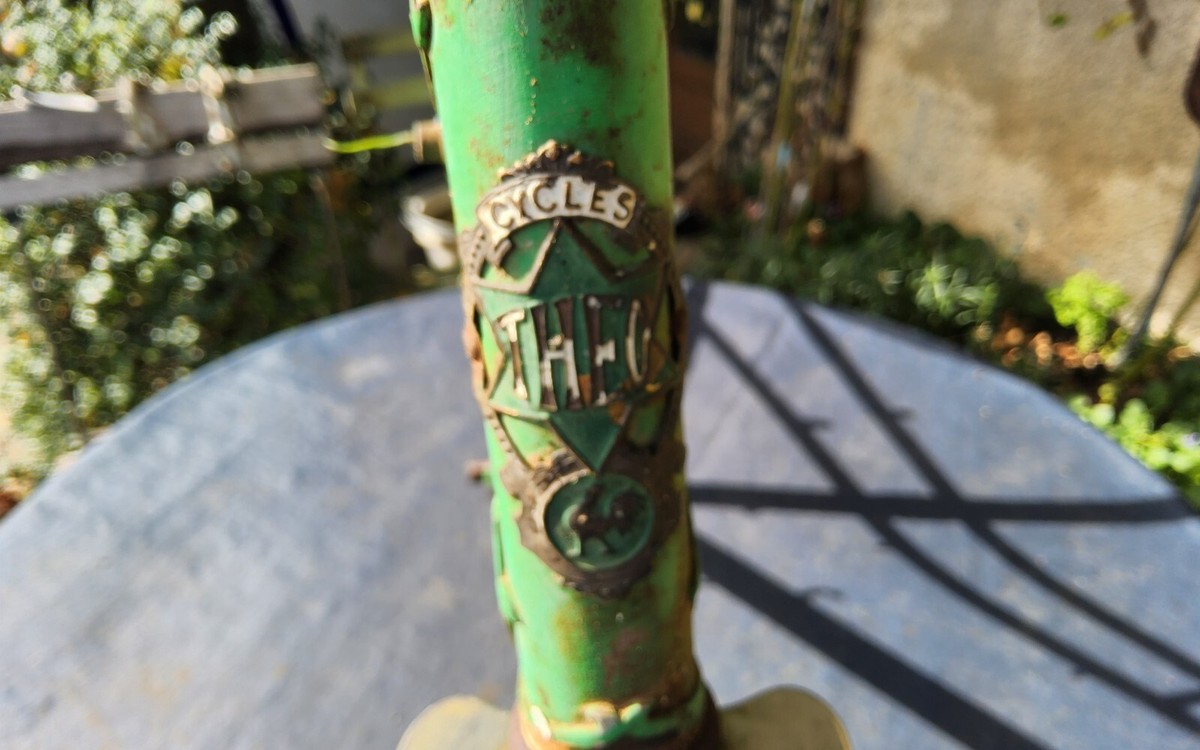 Cadre De Vélo Ancien Homme Années 1930/40 - Vélo Vintage De Collection