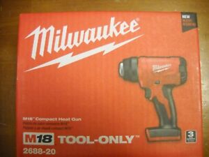 Milwaukee 2688-20 M18 Compact Heat Gun 18 Volt Cordless LED Light NEW