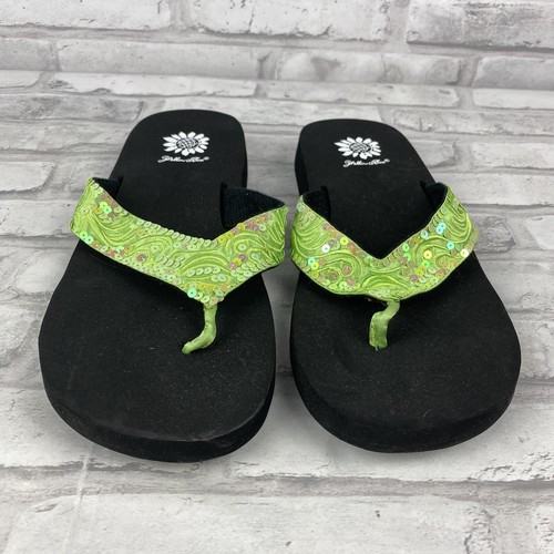yellow box flip flops ebay