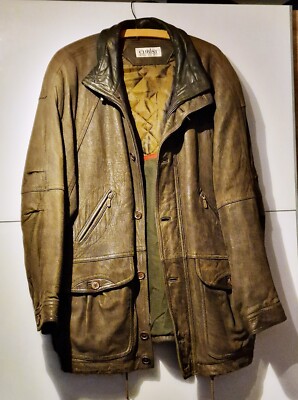 !!! Christ Herrenjacke aus NUBUK Echtleder / Größe 52 !!!