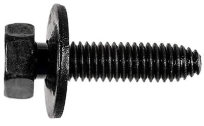50 M6-1.0 X 25Mm Metric Hex Head Sems Bolts Compatible with GM 11503834