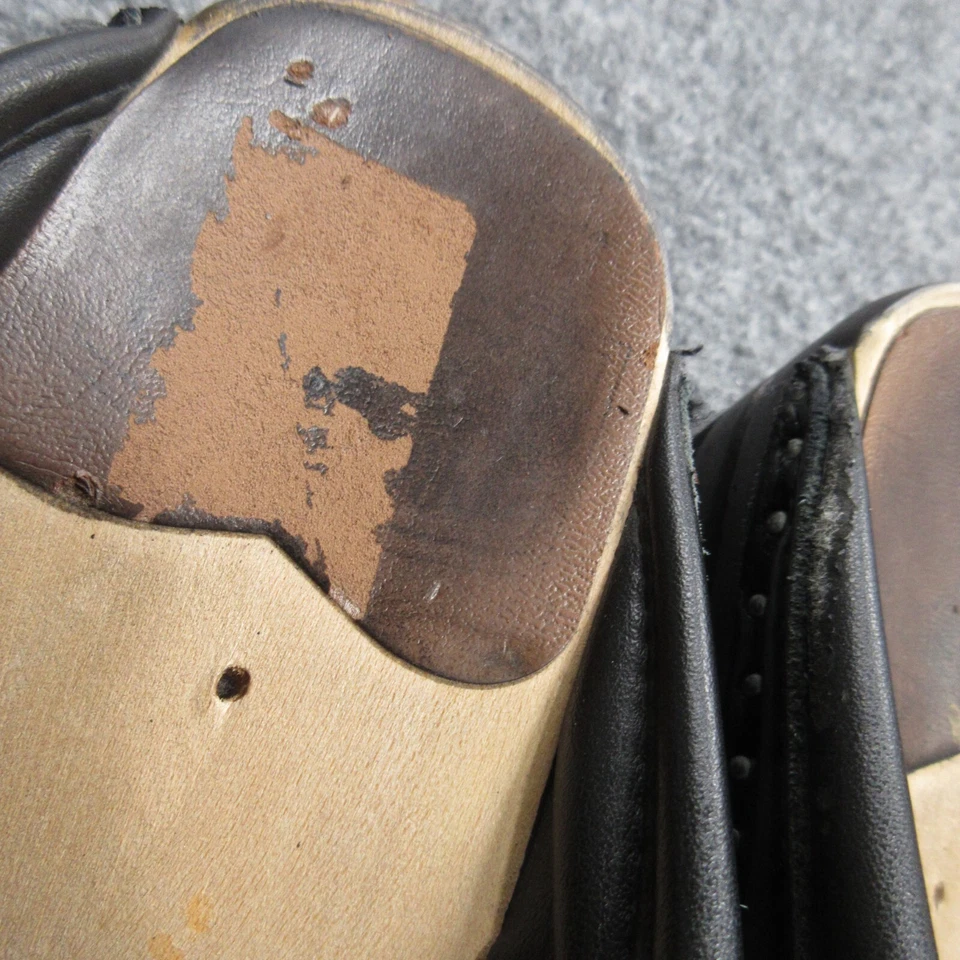 Женские сабо Troentorp Monet размер 9,5 черные кожаные туфли без шнурков с закрытым носком - Изображение 4 из 4