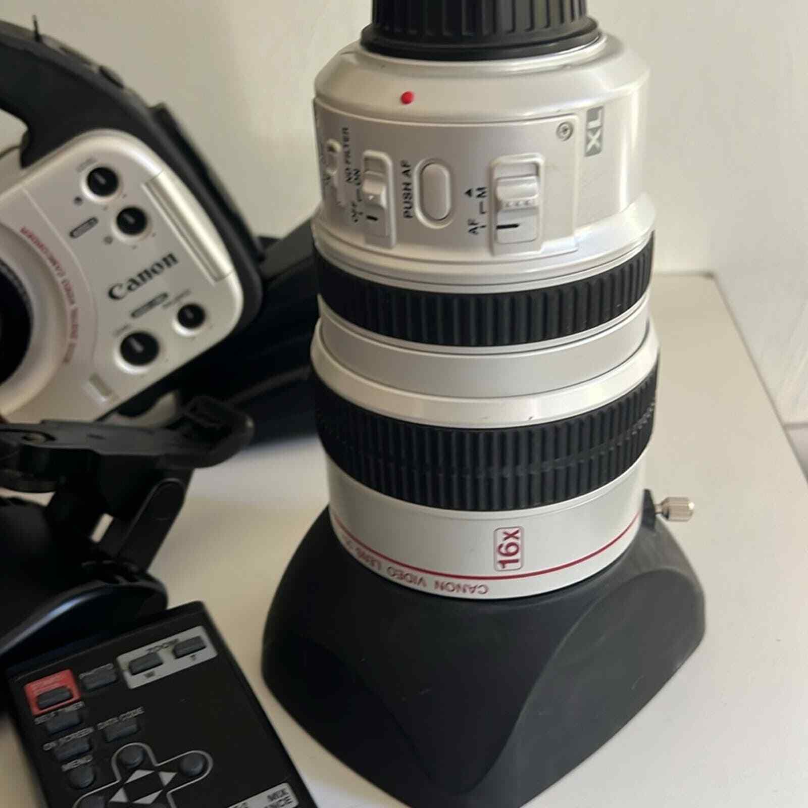 CANON XL1S 3CCD PROFESSIONAL CAMCORDER WITH 16X LENS AND 3X LENS eBay