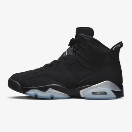 Nike Air Jordan 6 Retro Shoes 'Black/Metallic Silver'