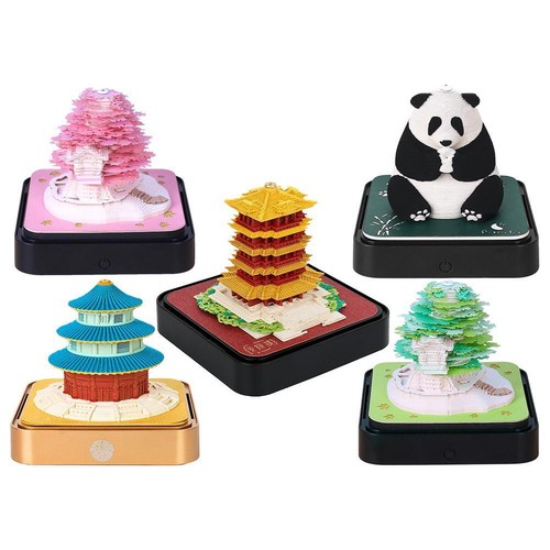 2025-new-3d-desk-note-3d-calendar-memo-pad-tearable-sticky-notes-paper