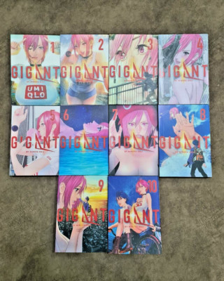 Gigant Hiroya Oku Manga Volume 1-10 English Version - DHL EXPRESS