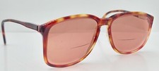 Vintage Art-Craft Esquire Tortoise Oval Horn-Rimmed Sunglasses USA FRAMES ONLY
