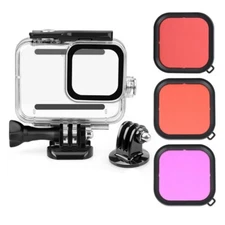 Accessories Kit Waterproof Underwater Case Cover Lens Filter for GoPro 13 12 11