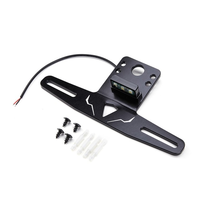 ATV/UTV Universal LED Lighted License Plate Holder for Polaris RZR 900