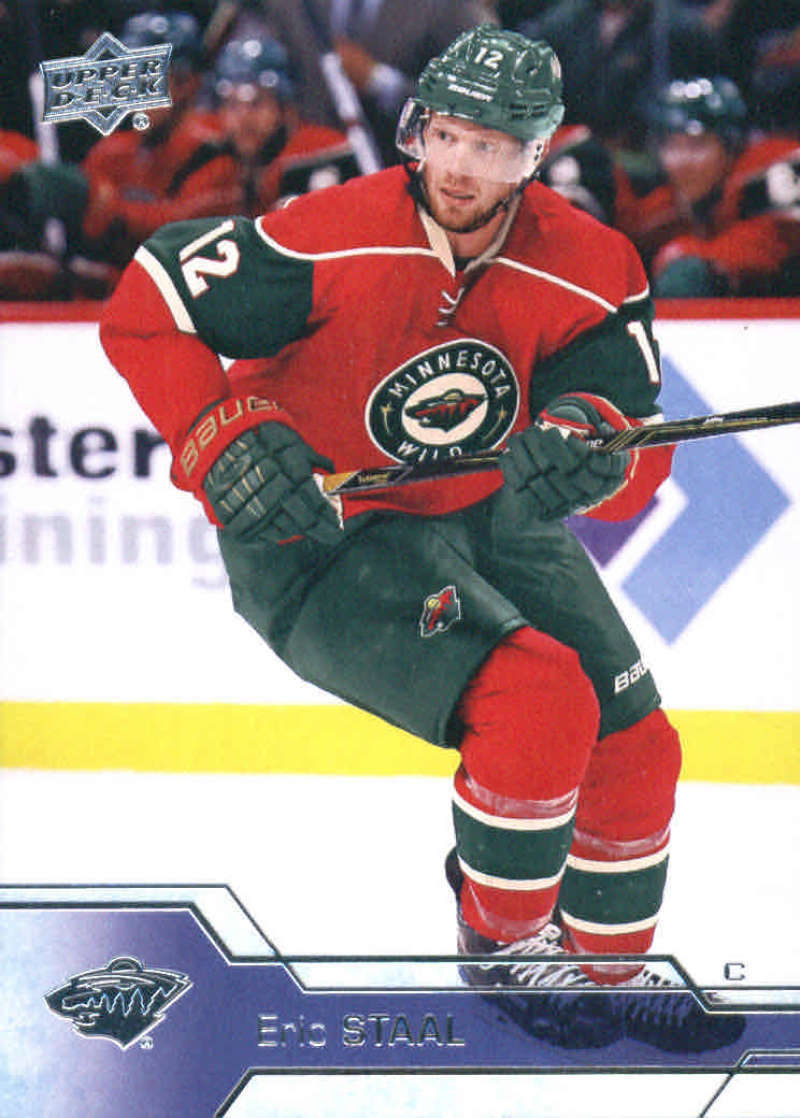 2016-17 Upper Deck #346 Eric Staal Minnesota Wild