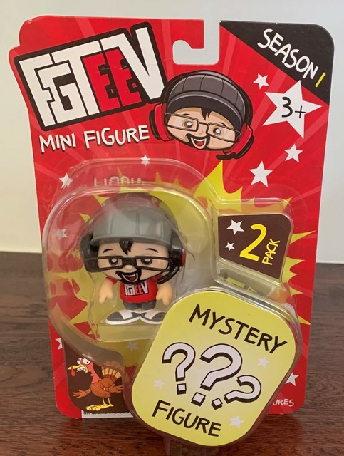 4 Fgteev Mini Figure Meggz Mike 2 Mystery Figures 2-pack Season 1 Bonkers Fgtv for sale online