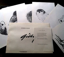 Richard Gilkey 6 lithographs northwest school, Callahan,Anderson,Graves, tobey