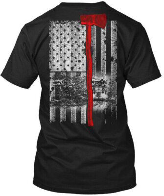 American Logger T-Shirt Made in the USA Size S to 5XL