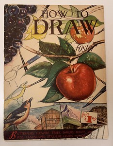 How to Draw by Walter T. Foster (butterflies, Flowers, Trees, Shrubs