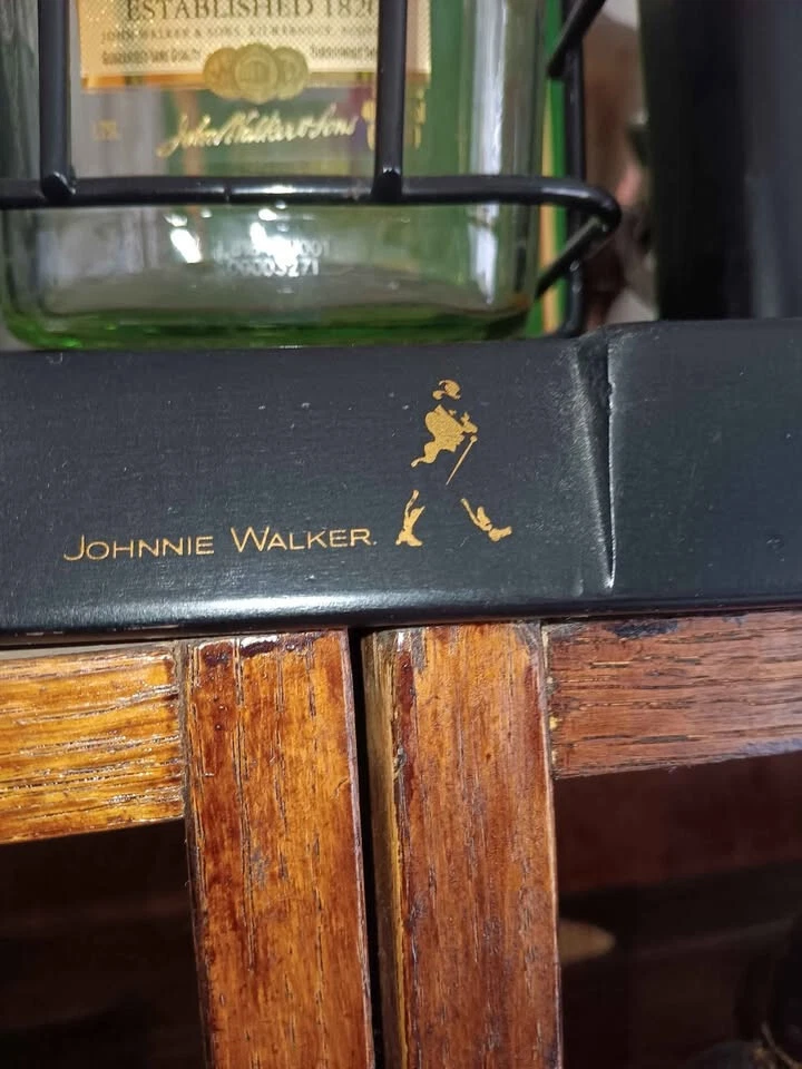 Whiskey bottle stand.Johnnie Walker. Black Label. Blended. Scotch. Whisky. - Image 4 of 4