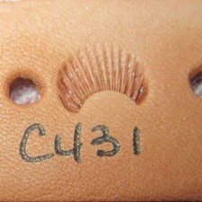 Vintage Craftool USA Leather Stamping Tool - C431