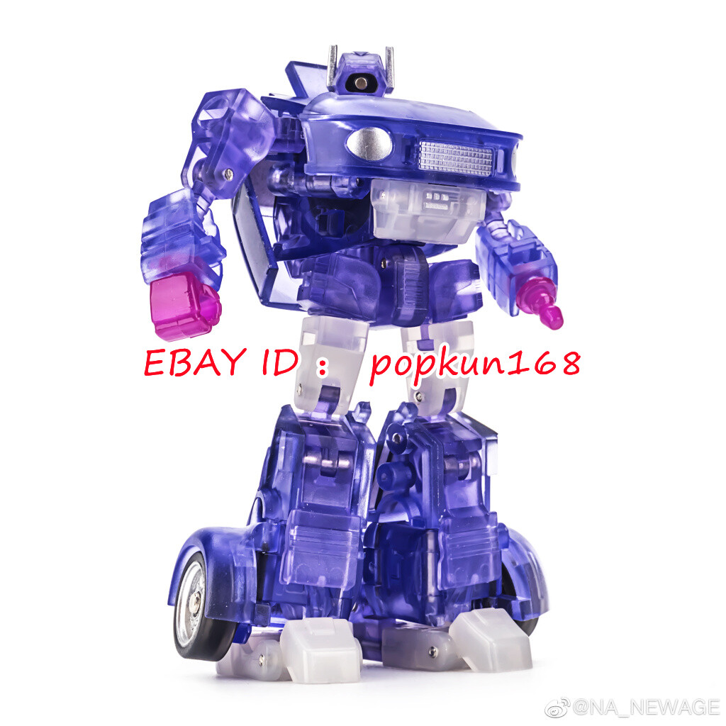 New Robot Shockwave Decepticon NEWAGE H2PT Transparent Version