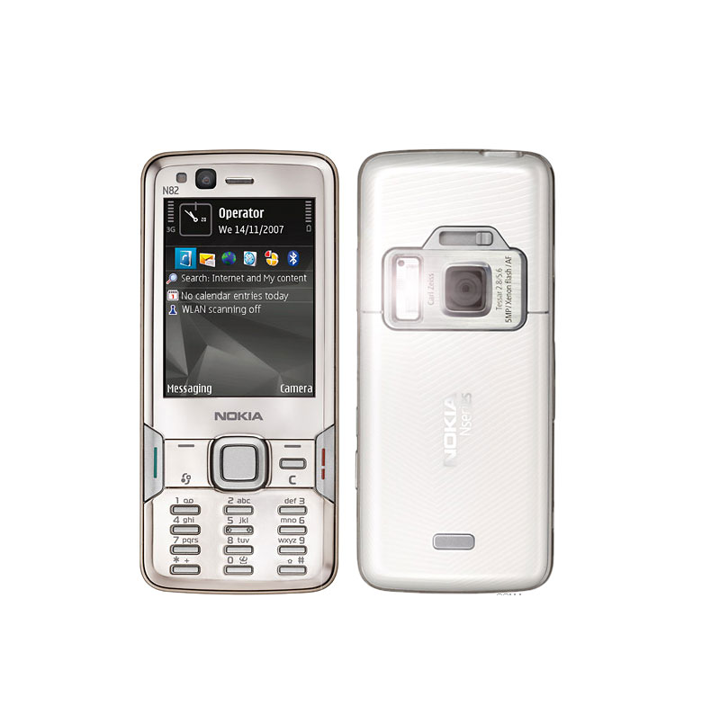 Original WIFI Nokia N82 GSM Mobile Phone Dual Camera 5MP 3G GPS  