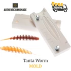 FishUp Tanta Worm Bait Mold Fishing Soft Plastic Lure 50-75 mm