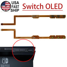 Power Volume Button Flex Cable Key Replacement For Nintendo Switch OLED Console