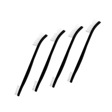 4 Pcs Small Cleaning Brushes Double-Ended Detail Cleaning Brush Nylon Brushes...