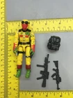Toxo Eco Warrior Viper Cobra Gi Joe Blue Black Major O-Ring ARAH Figure Complete