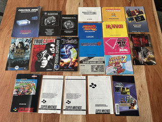 Nintendo NES SNES Sega Saturn Playstation 2 Anleitung Mega Man 2 Mega Man 3