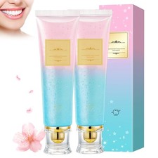 2Pcs Acssart Radiant Whitening Toothpaste with Niacinamide, Fresh Breath