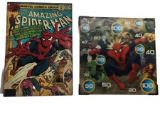 Marvel Comics the Amazing Spider-Man 13  x9  and 3D Spider-Man Wall Art 11  x11  