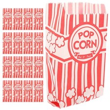  20 Pcs Popcorn Boxes Bulk Paper Wrap Bags Movie Night Snack Storage