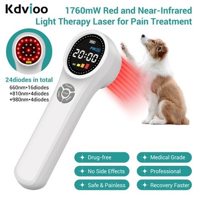 Clinic 1760mW Laser Therapy Machine For Sports Injuries & Post Surgical Recovery