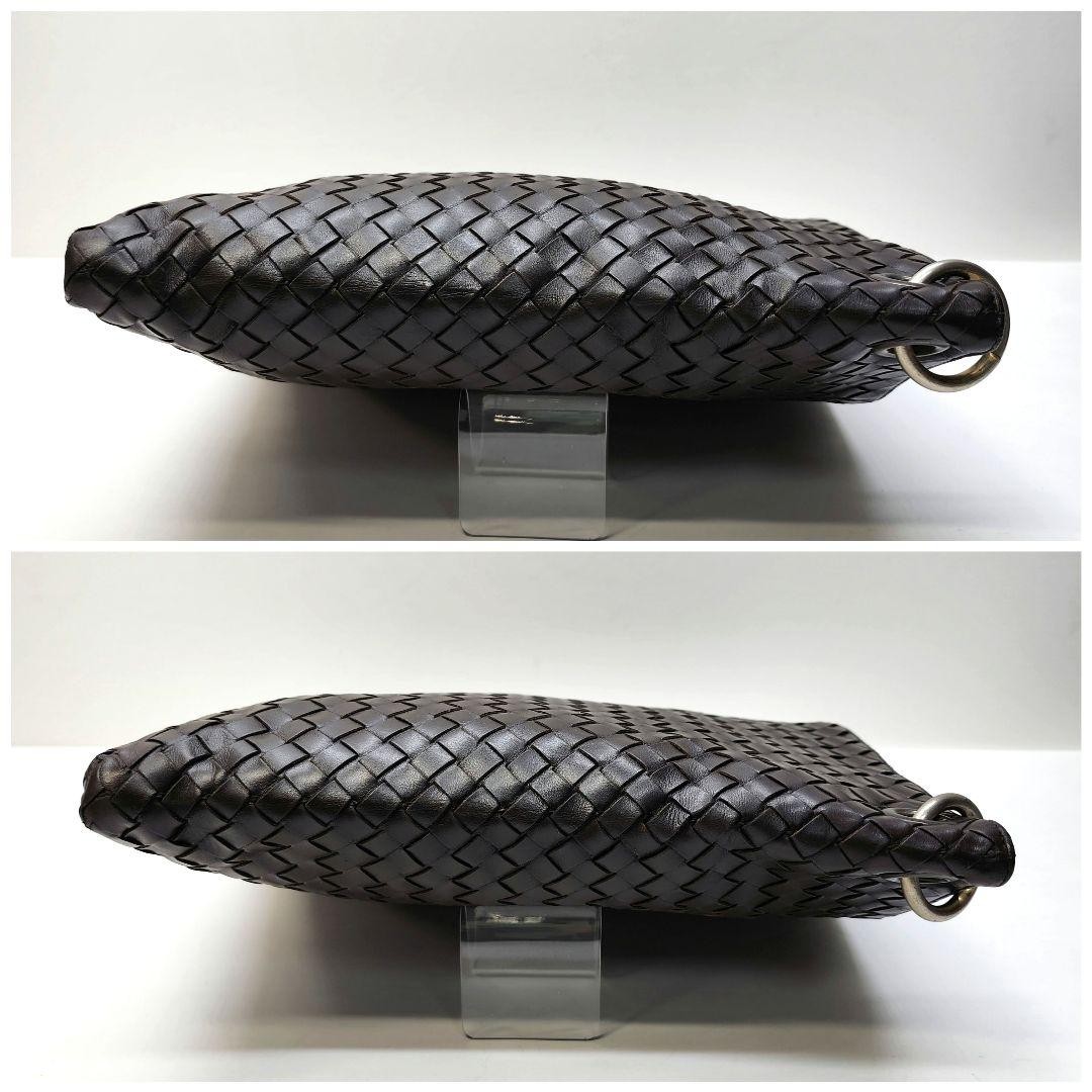 Bottega Veneta Brown Leather Crossbody Shoulder Bag Made in Italy Authentic thumbnail 5