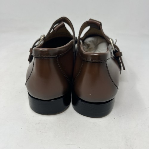 G.H.BASS Weejuns Mary Jane Flats in Brown Womens Size 8 - Picture 4 of 12