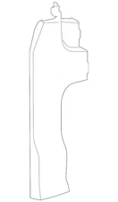 Genuine Ford Front Molding CK4Z-61312A59-CA