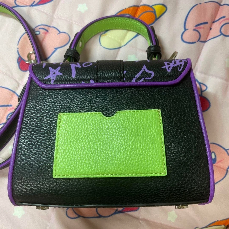 Como Nuevo Bolso de Hombro Evangelion × Samantha Thavasa Colaboración Bolso de Hombro Negro Foto 3 de 4