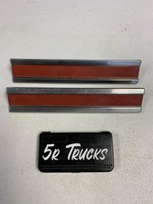 Molduras de faros para camioneta/SUB 83-84 Chevy par doble Chevrolet C10 rojo