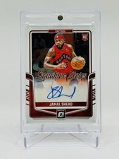 Jamal Shead 2024-25 Optic Signature Series Rookie Auto No. SS-JML
