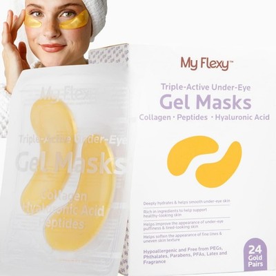 Under Eye Patches for Puffy Eyes and Dark Circles, Collagen & Peptides Skinca...